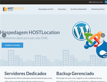 Tablet Screenshot of hostlocation.com.br